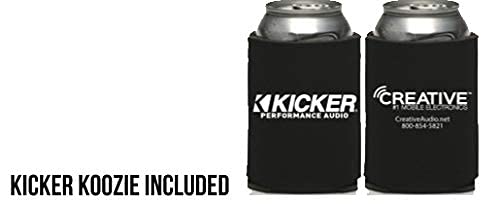 KICKER 6.5-Inch White Marine OEM Replacement Speakers 4-Pack