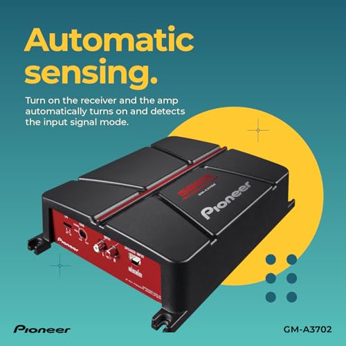 Pioneer GM-A Series High-Power Car Audio Amplifier