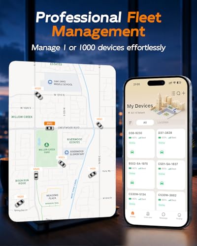 OBD-II Real-Time GPS Vehicle Tracker with No Monthly Fee