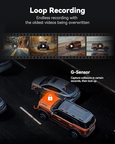 WOLFBOX G840S 12-Inch 4K Mirror Dash Cam & Backup Camera