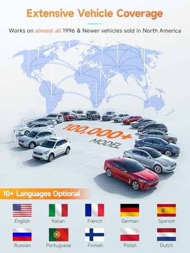 ANCEL AD410 OBD2 Scanner & Check Engine Code Reader
