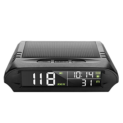 Mulcort Solar GPS Head-Up Display with Digital Speedometer