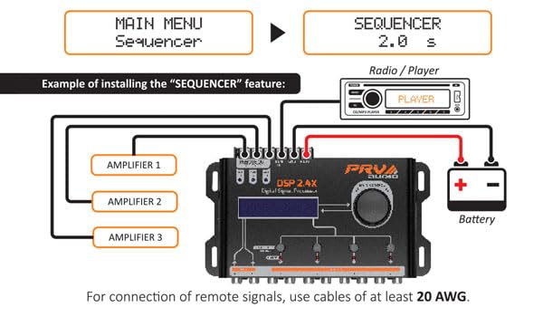 PRV AUDIO DSP 2.4X 4-Channel Digital Audio Processor