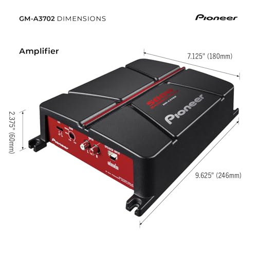 Pioneer GM-A Series High-Power Car Audio Amplifier
