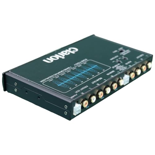 Clarion EQS755V 7-Band Car Audio Equalizer & Crossover
