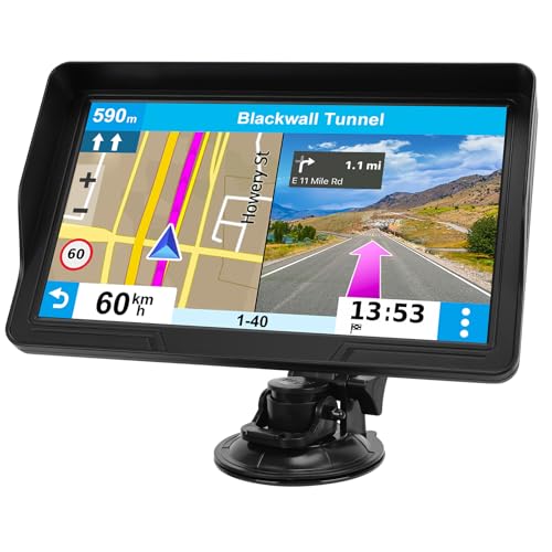 9-Inch GPS Navigator for Car, Truck & RV with 2026 Maps
