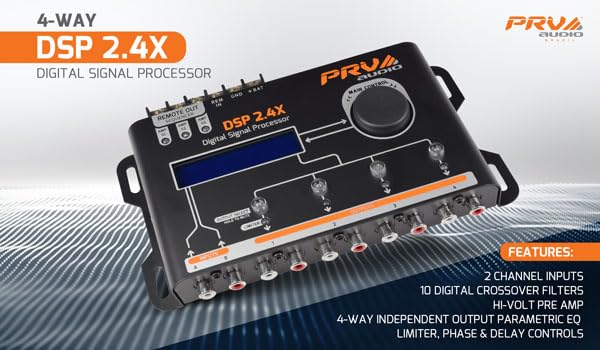 PRV AUDIO DSP 2.4X 4-Channel Digital Audio Processor