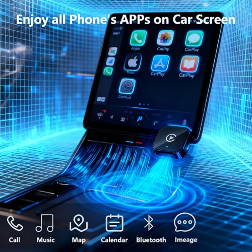 Yizro 2026 Wireless CarPlay Adapter for iPhone & Android