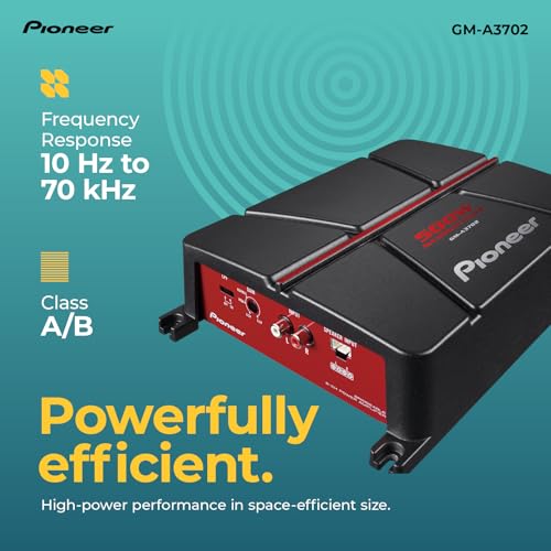 Pioneer GM-A Series High-Power Car Audio Amplifier