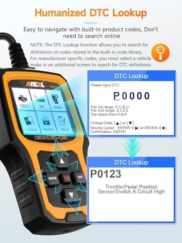 ANCEL AD410 OBD2 Scanner & Check Engine Code Reader