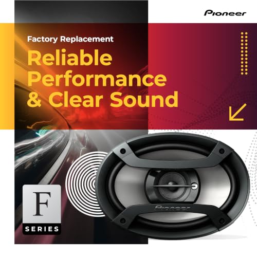 Pioneer F-Series 2-Way & 3-Way Car Audio Speakers