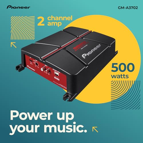 Pioneer GM-A Series High-Power Car Audio Amplifier