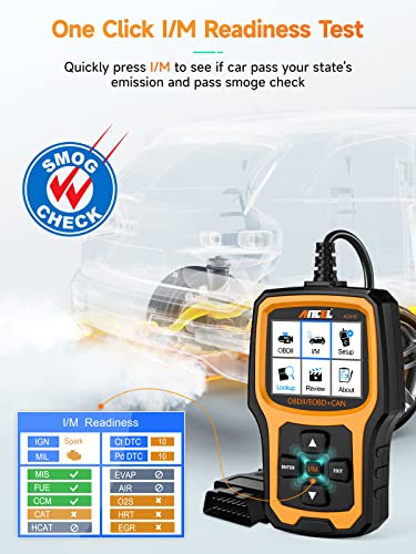 ANCEL AD410 OBD2 Scanner & Check Engine Code Reader