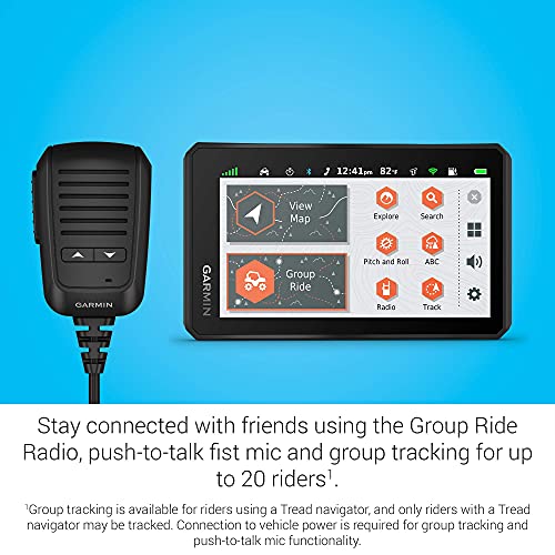 Garmin Tread 5.5-Inch Off-Road GPS Navigator with Group Ride