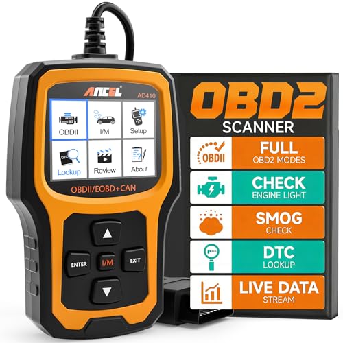ANCEL AD410 OBD2 Scanner & Check Engine Code Reader