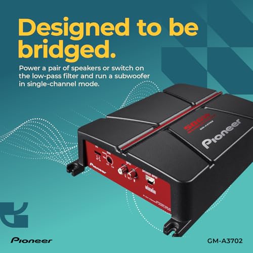 Pioneer GM-A Series High-Power Car Audio Amplifier