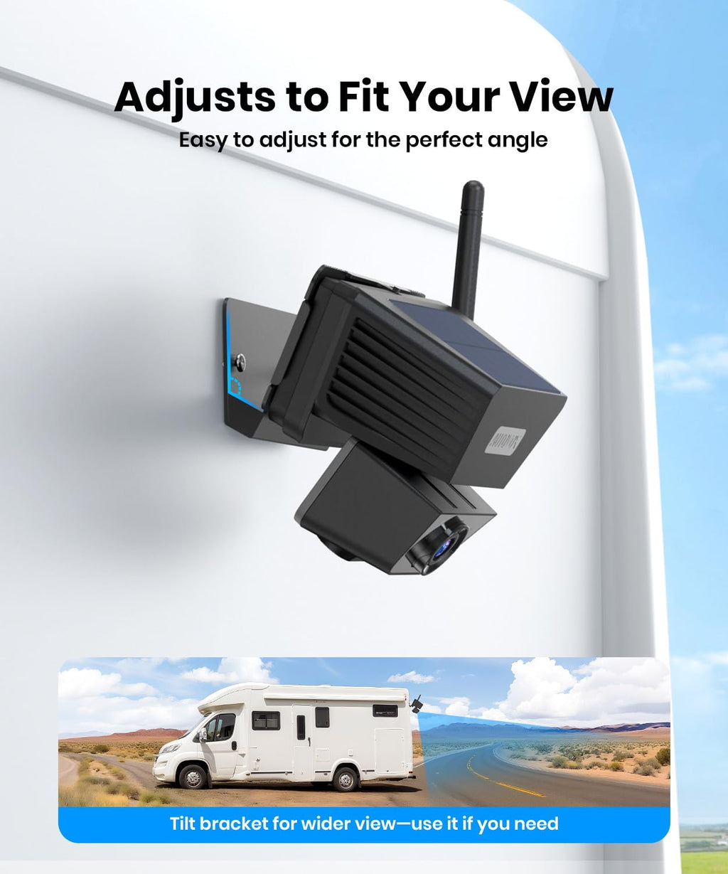 AUTO-VOX Solar 5 Wireless Magnetic Backup Camera System