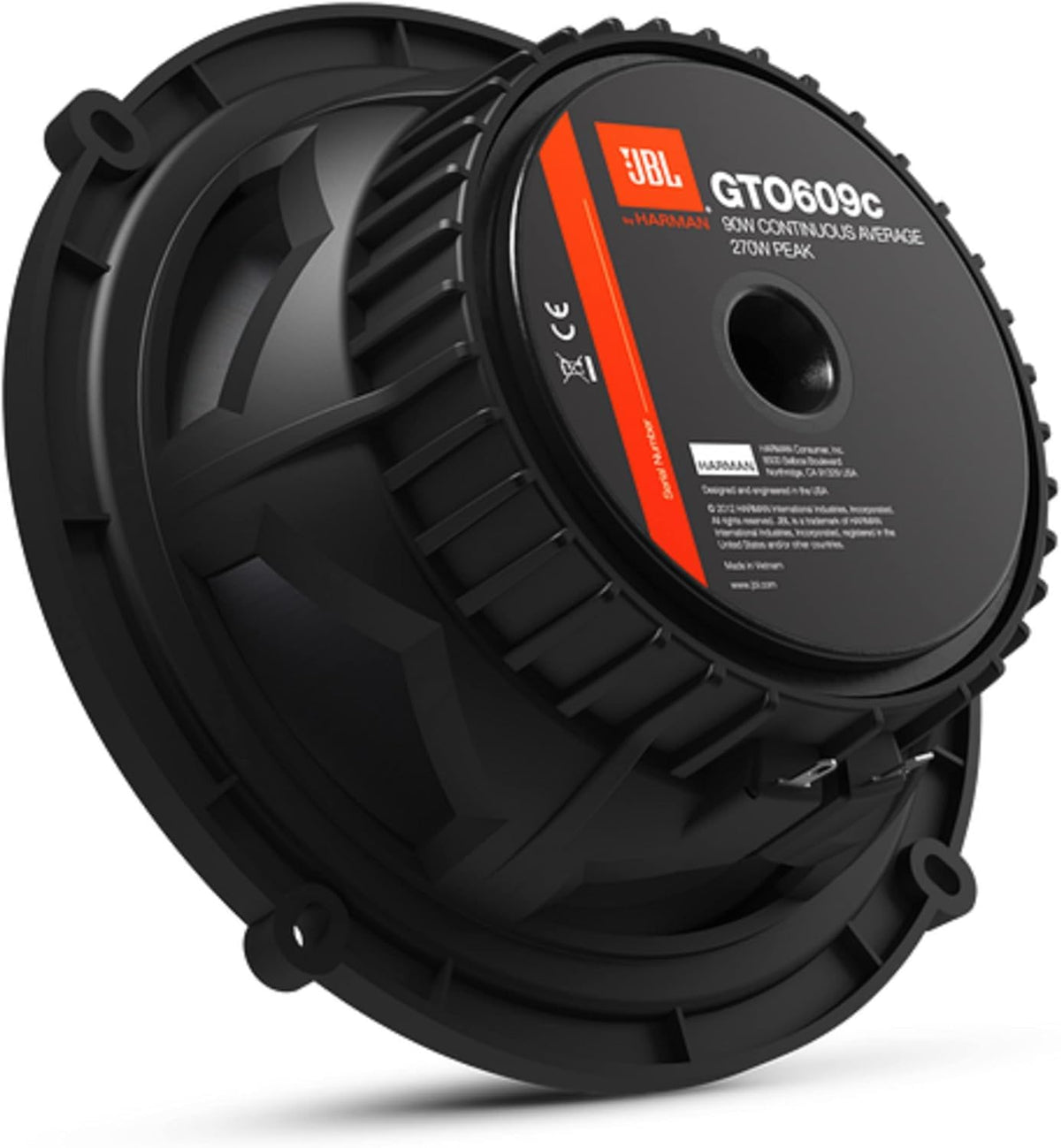 JBL GTO609C 6.5-Inch 270W Component Car Speaker System