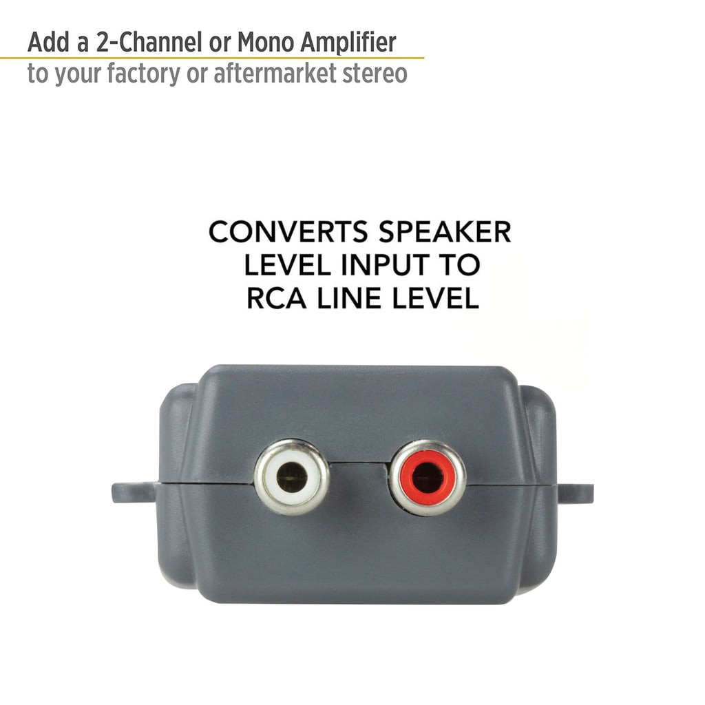 Scosche Adjustable Line Output Converter for Car Amplifiers