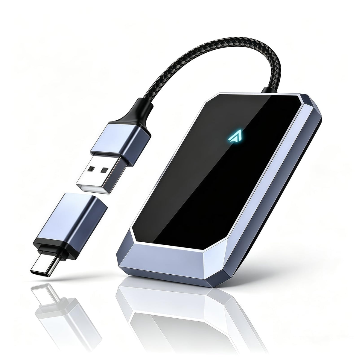 Aswoema Wireless Android Auto Adapter with Instant Connection
