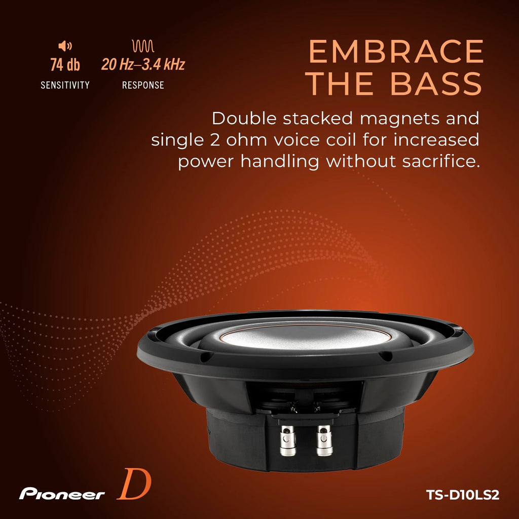 Pioneer TS-D Series High-Power Car Audio Subwoofer