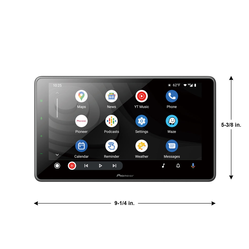 Pioneer DMH-WT3800NEX 9-Inch Floating Multimedia Receiver