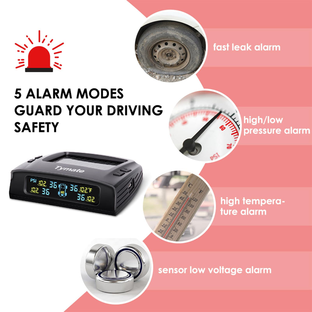 Tymate TM2 Tire Pressure Monitoring System with Display