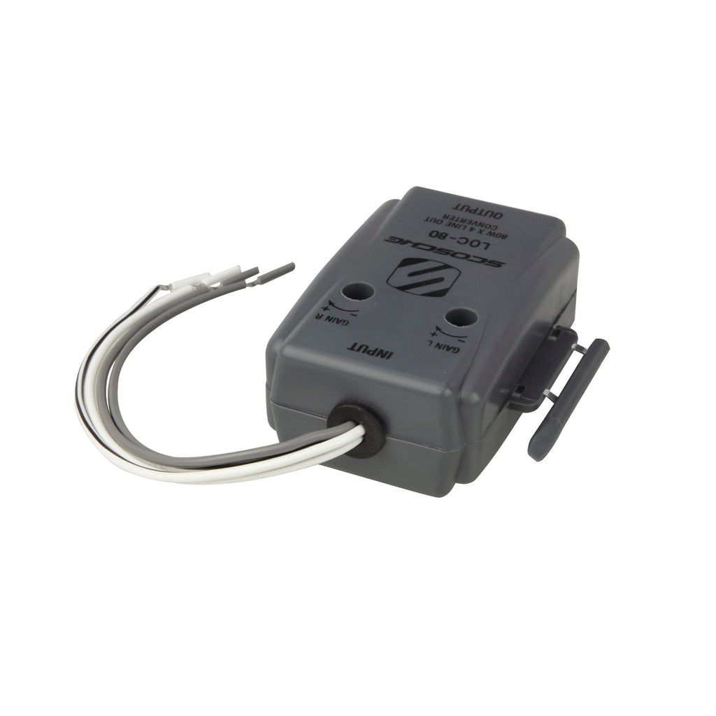 Scosche Adjustable Line Output Converter for Car Amplifiers