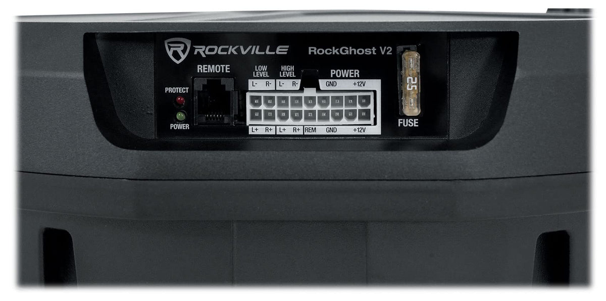 Rockville RockGhost V2 800W 11-Inch Spare Tire Subwoofer