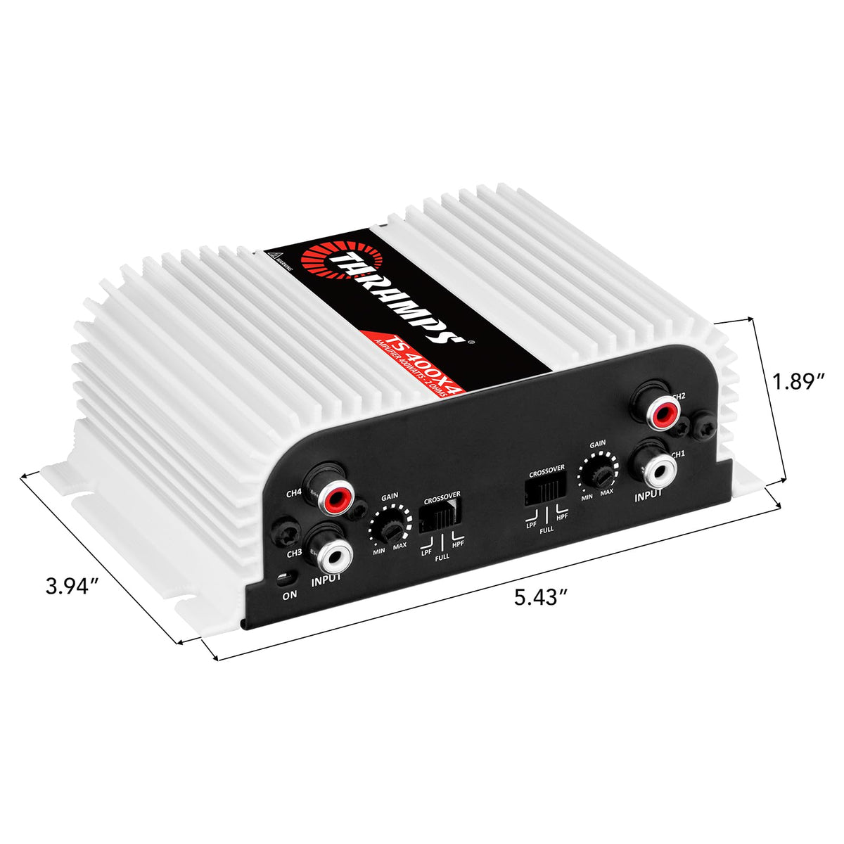 Taramps TS 400x4 400W 4-Channel Class-D Car Amplifier