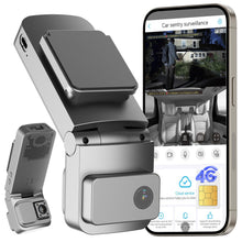 4G LTE Dual-Lens Dash Cam with Cloud Storage & Interior View