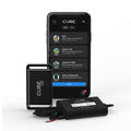 Cube GPS Tracker with 4G LTE & 1 Year Battery - IP67 Waterproof Real Time GPS Tracker for Cars - Hidden Magnetic Tracking Device for Cars, Fleets, Trailers