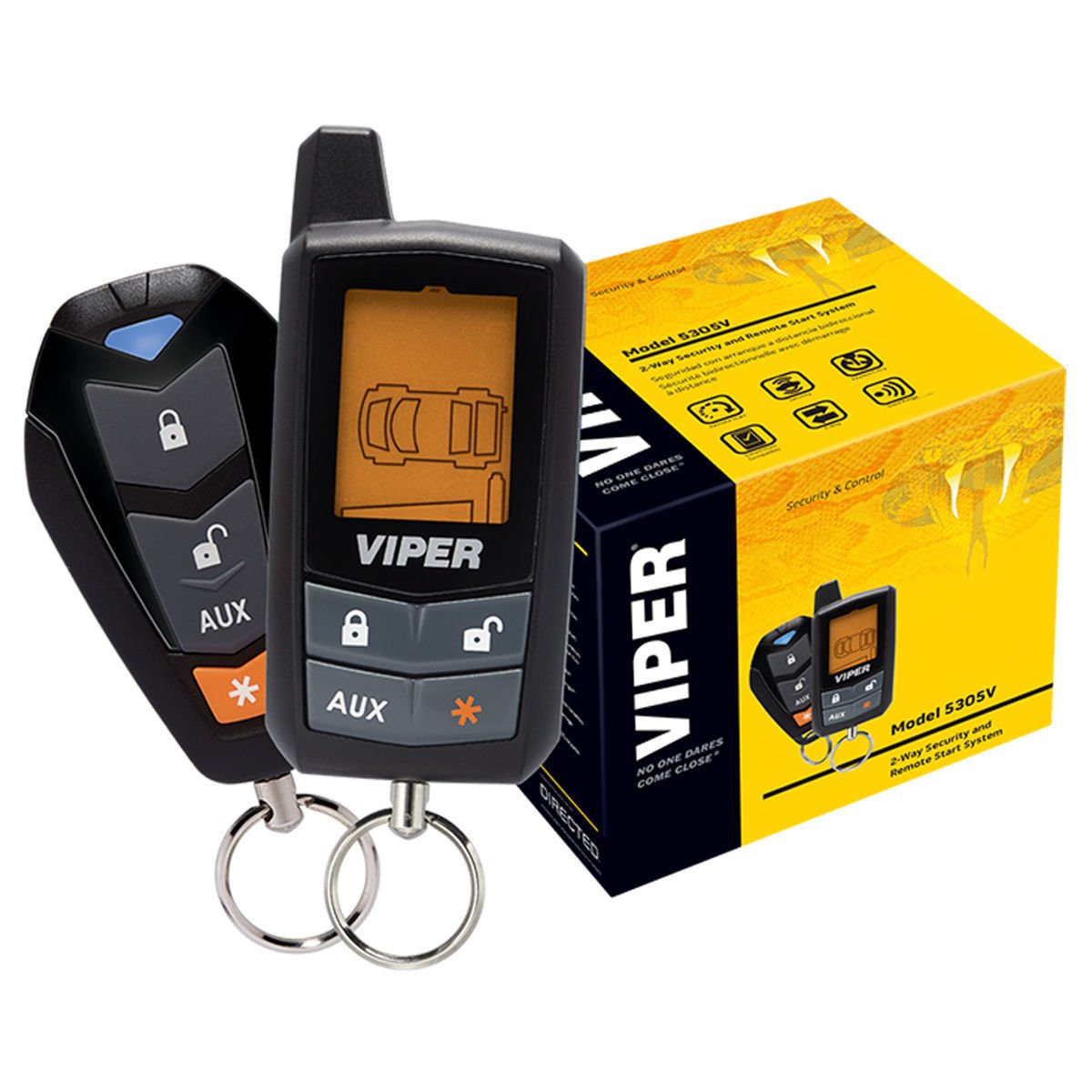 Viper 5305V 2-Way LCD Car Alarm & Remote Start System