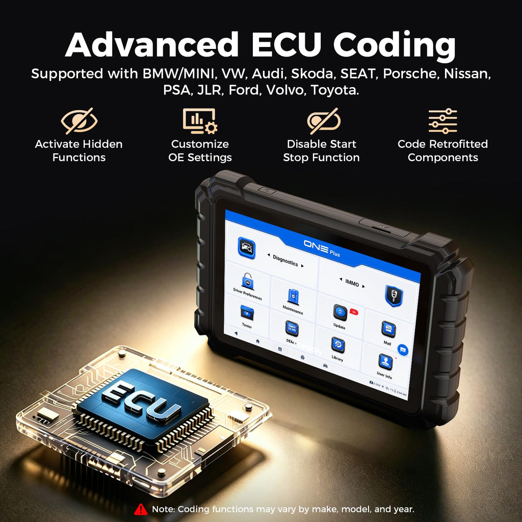 TOPDON Bidirectional OBD2 Scanner with ECU Coding