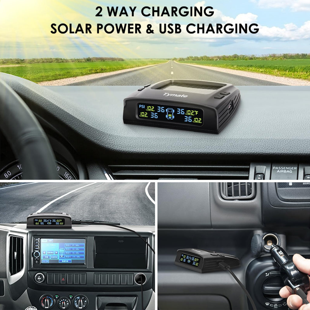 Tymate TM2 Tire Pressure Monitoring System with Display