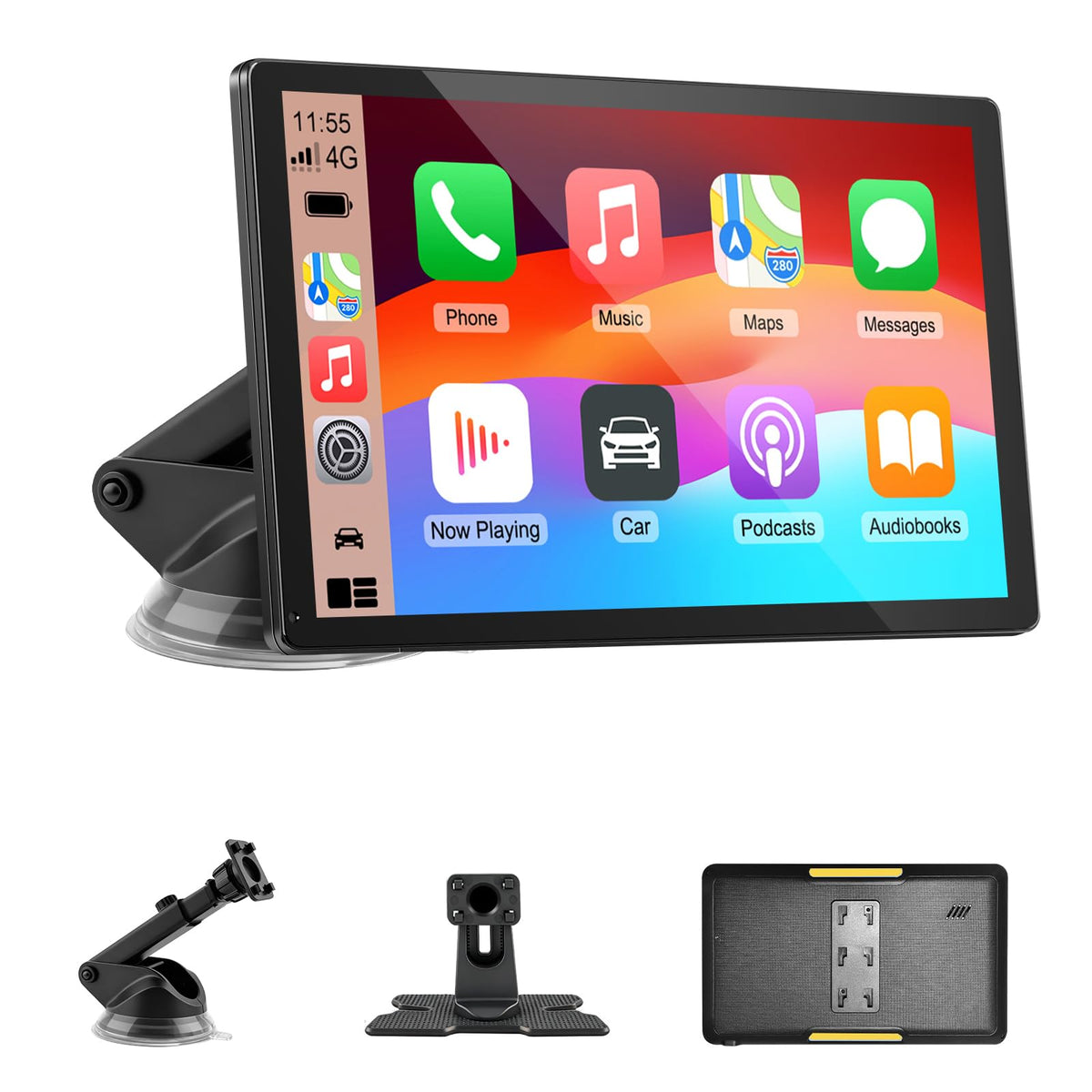 9-Inch Wireless CarPlay & Android Auto Portable Display