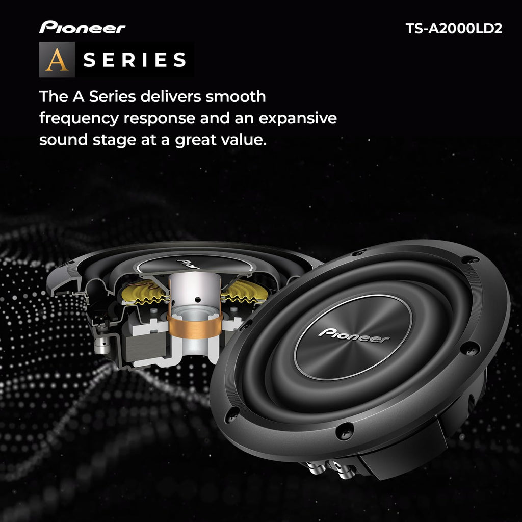Pioneer A-Series TS-A25S4 10-Inch Car Audio Subwoofer
