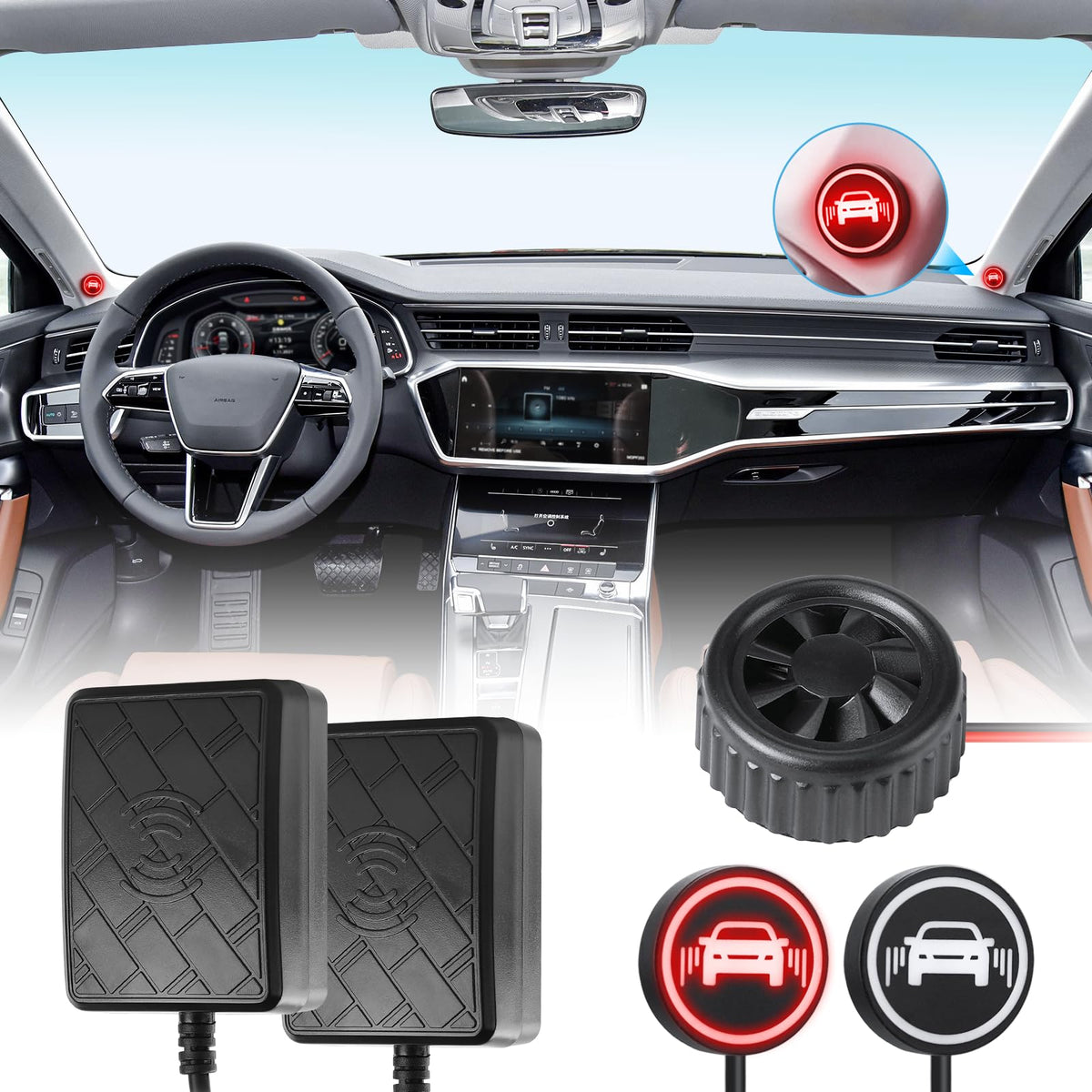 BlueDex 24GHz Blind Spot & Lane Change Warning System