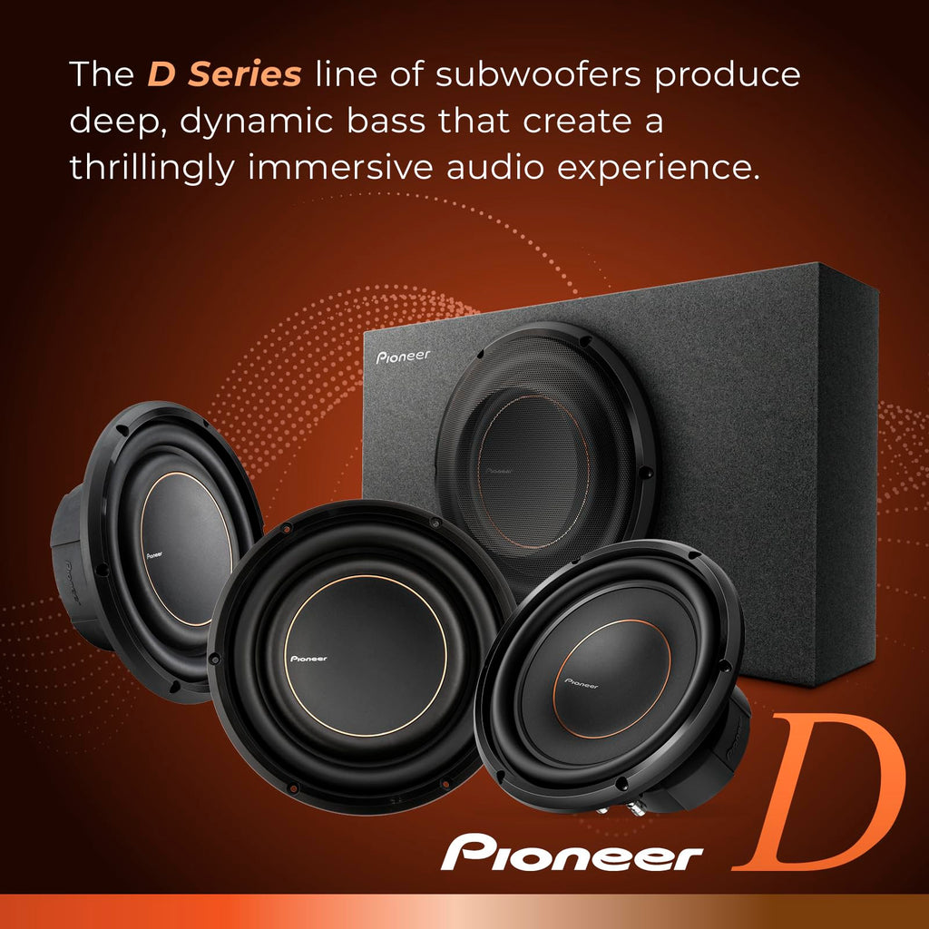 Pioneer TS-D Series High-Power Car Audio Subwoofer
