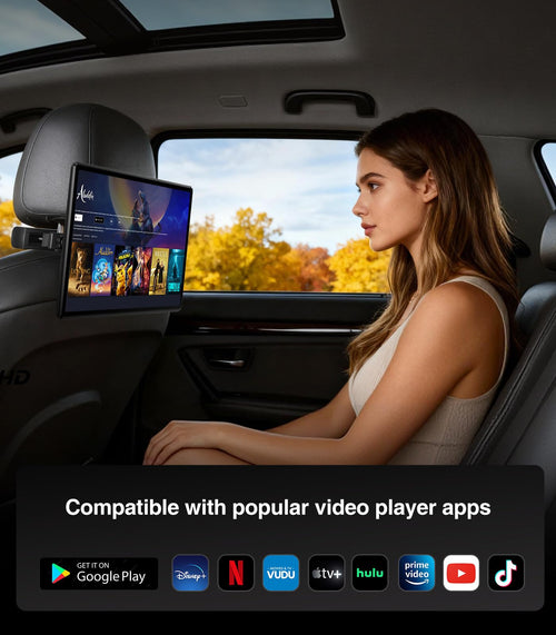 13.5-Inch Android Headrest Monitor with 5G WiFi & HDMI
