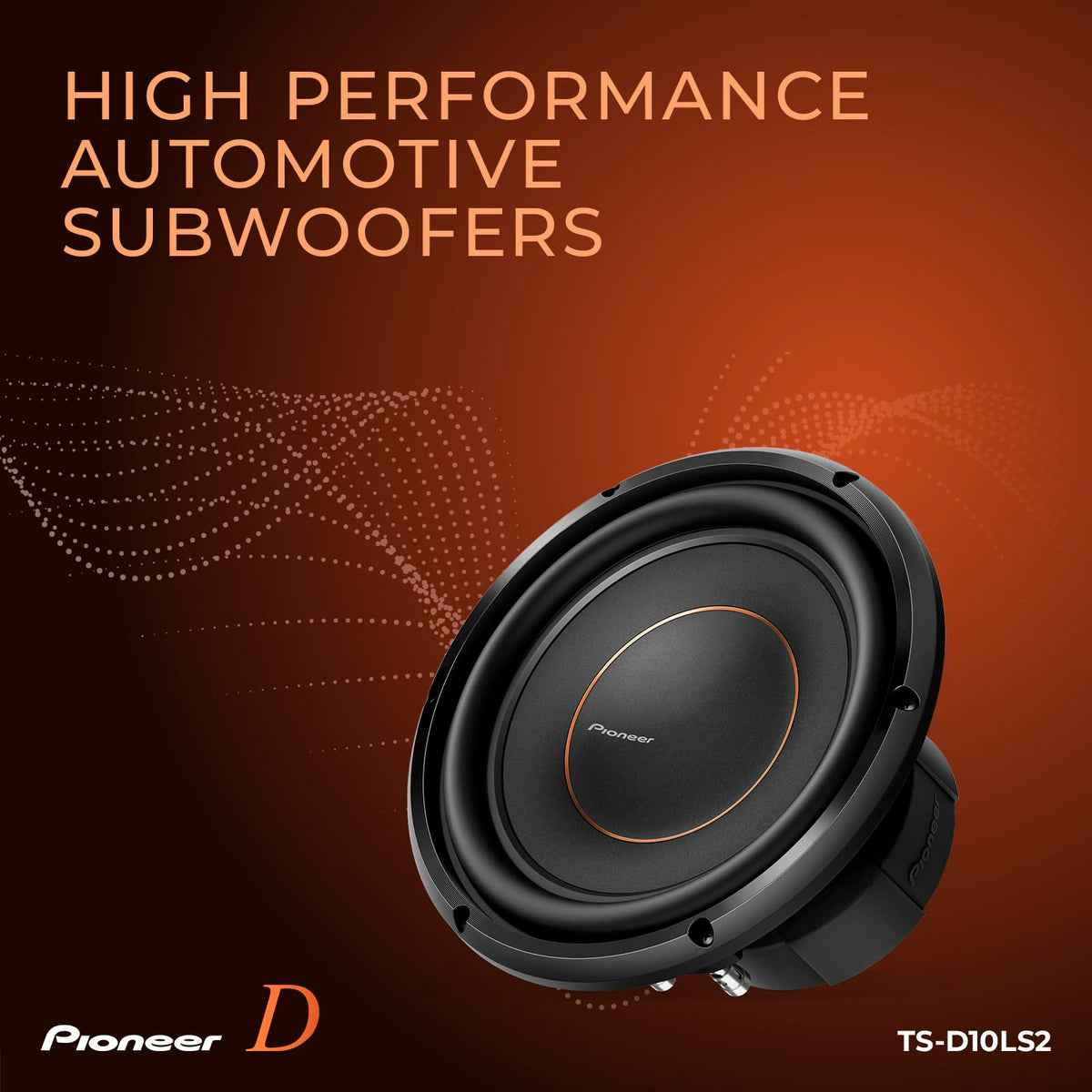Pioneer TS-D Series High-Power Car Audio Subwoofer