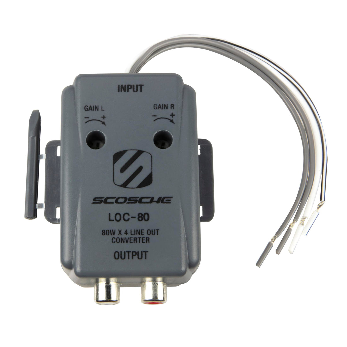 Scosche Adjustable Line Output Converter for Car Amplifiers