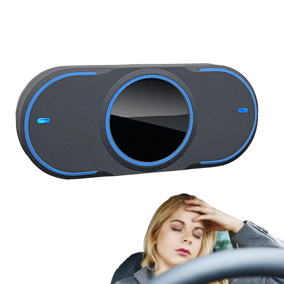 YTUOL AI Driver Fatigue Alarm & Anti-Sleep Monitor for Vehicles