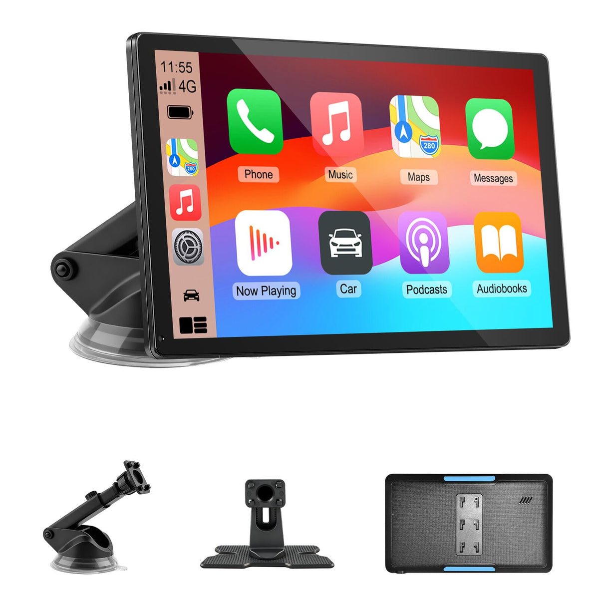 9-Inch Wireless CarPlay & Android Auto Portable Display
