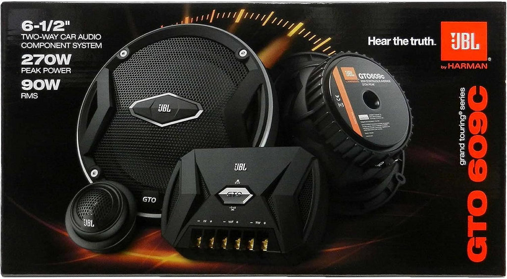 JBL GTO609C 6.5-Inch 270W Component Car Speaker System