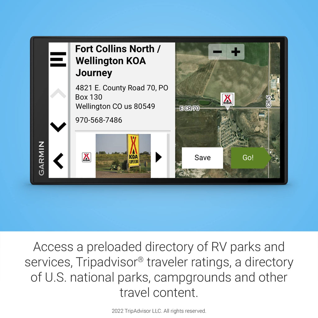 Garmin RV 795 7-Inch GPS Navigator with Custom RV Routing