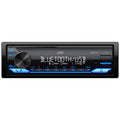 JVC Single-DIN Car Stereo Receiver with Bluetooth
