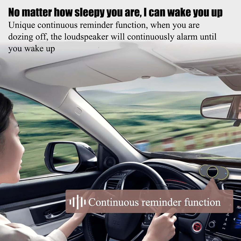 YTUOL AI Driver Fatigue Alarm & Anti-Sleep Monitor for Vehicles