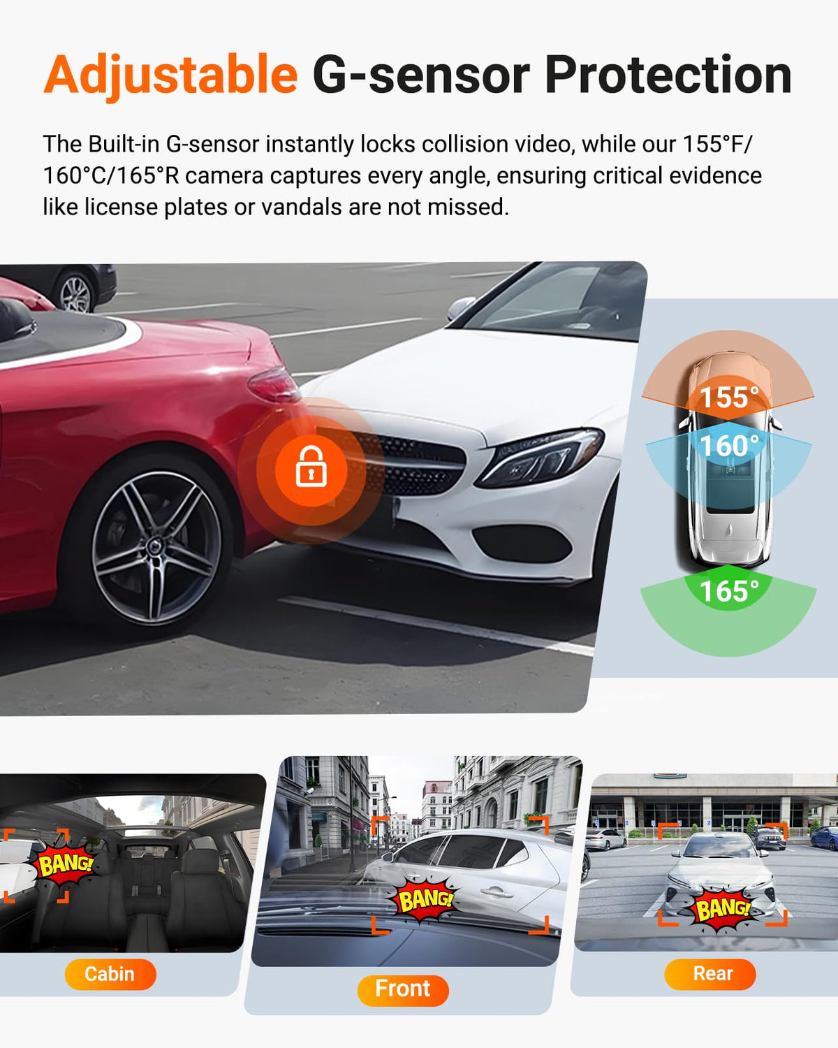 Vantrue N4 Pro S 4K 3-Channel Dash Cam with IR Night Vision