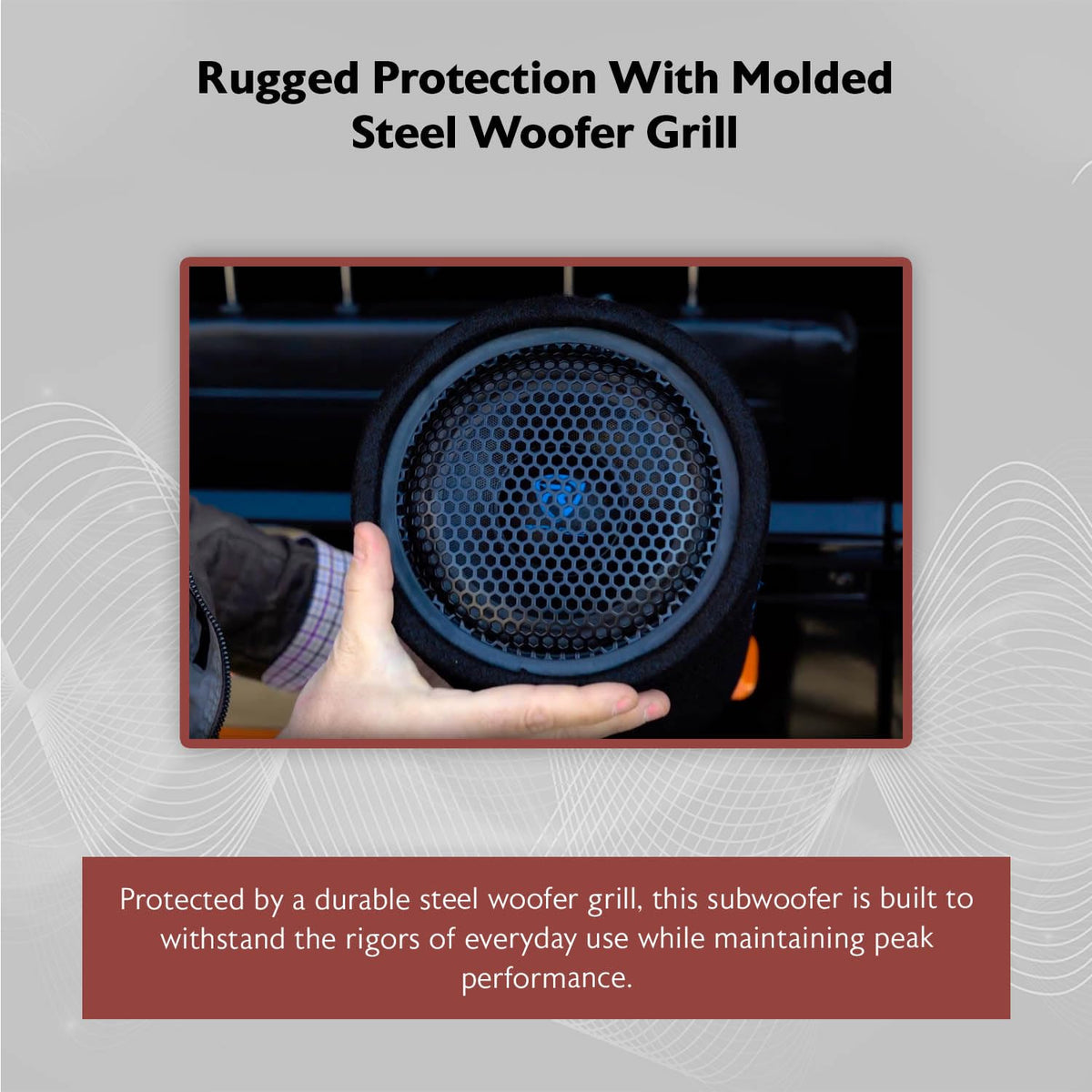 Rockville RTB65A 6.5-Inch 300W Powered Bass Tube Subwoofer